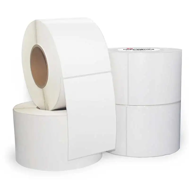 4*15 cm Versand Thermoetikett Breite 30mm ~ 80mm Klebeaufkleber – Bild 4