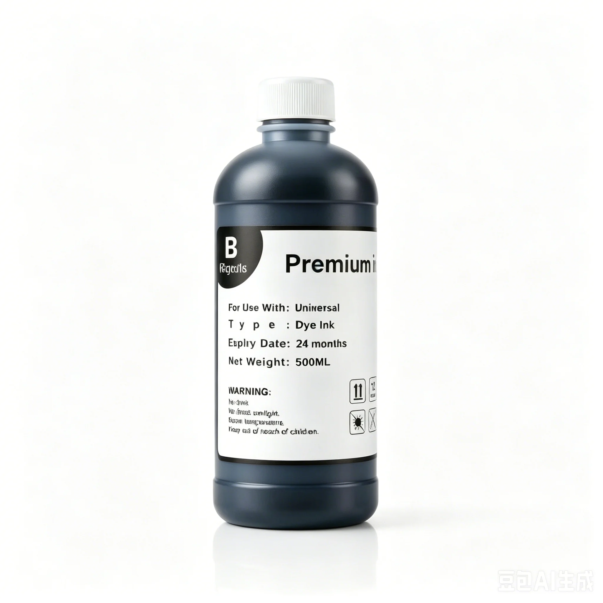 500 ml Premium-Universal-Nachfülltinte auf Farbstoffbasis, große Kapazität, geeignet passend für Epson, Canon