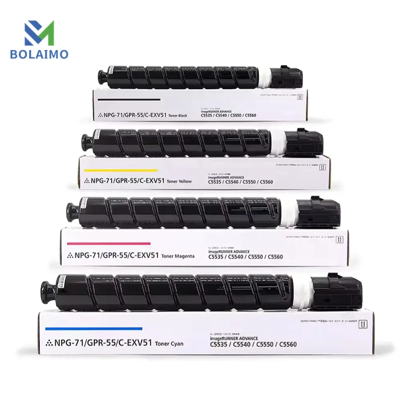 NPG71 GPR-55 C-EXV51 Toner Patrone passend für Canon IR ADV C5560 C5550 C5540 C5535 Toner