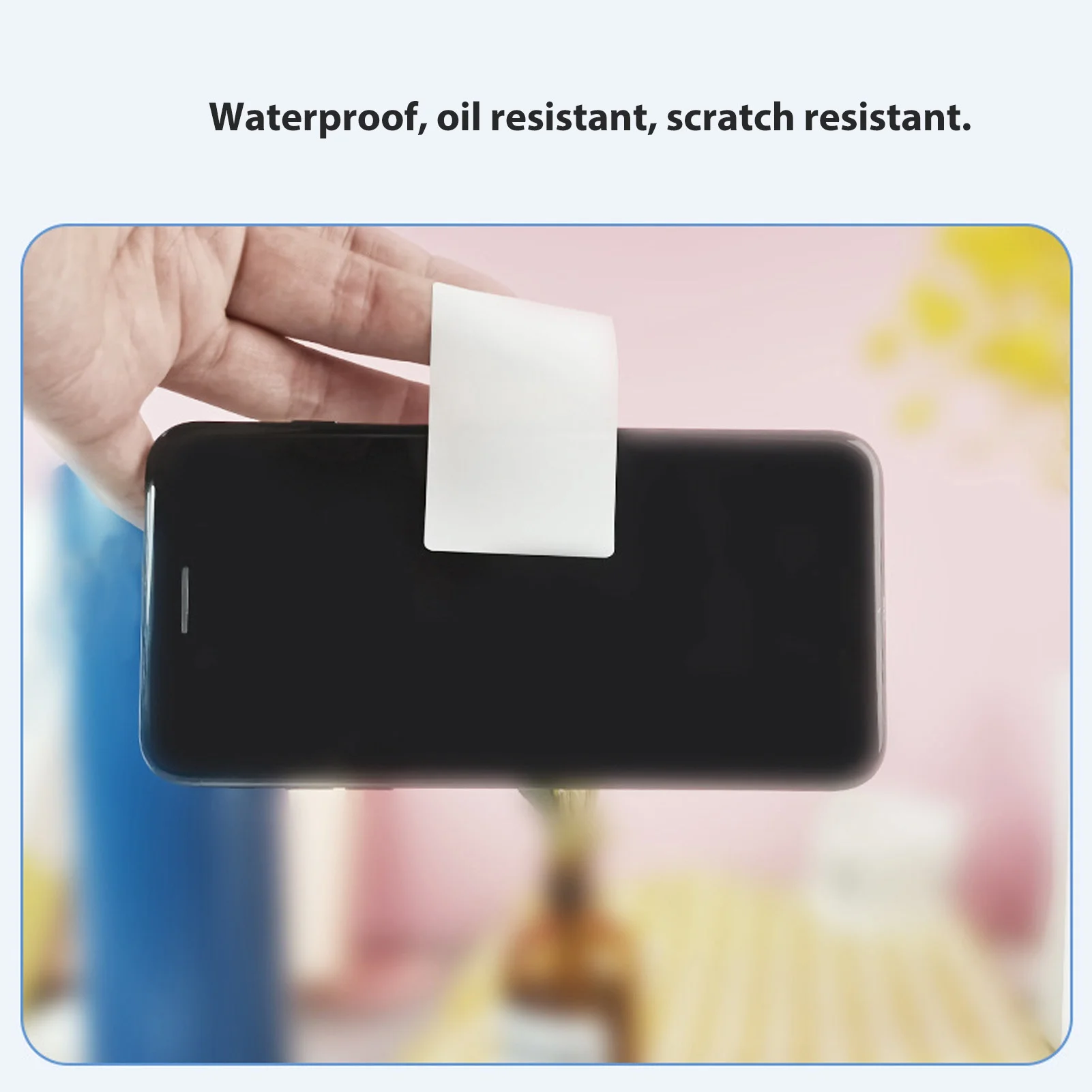 Thermopapierrolle 310 Blatt 40x20mm 4 Muster Tintenloses Druckpapier – Bild 6