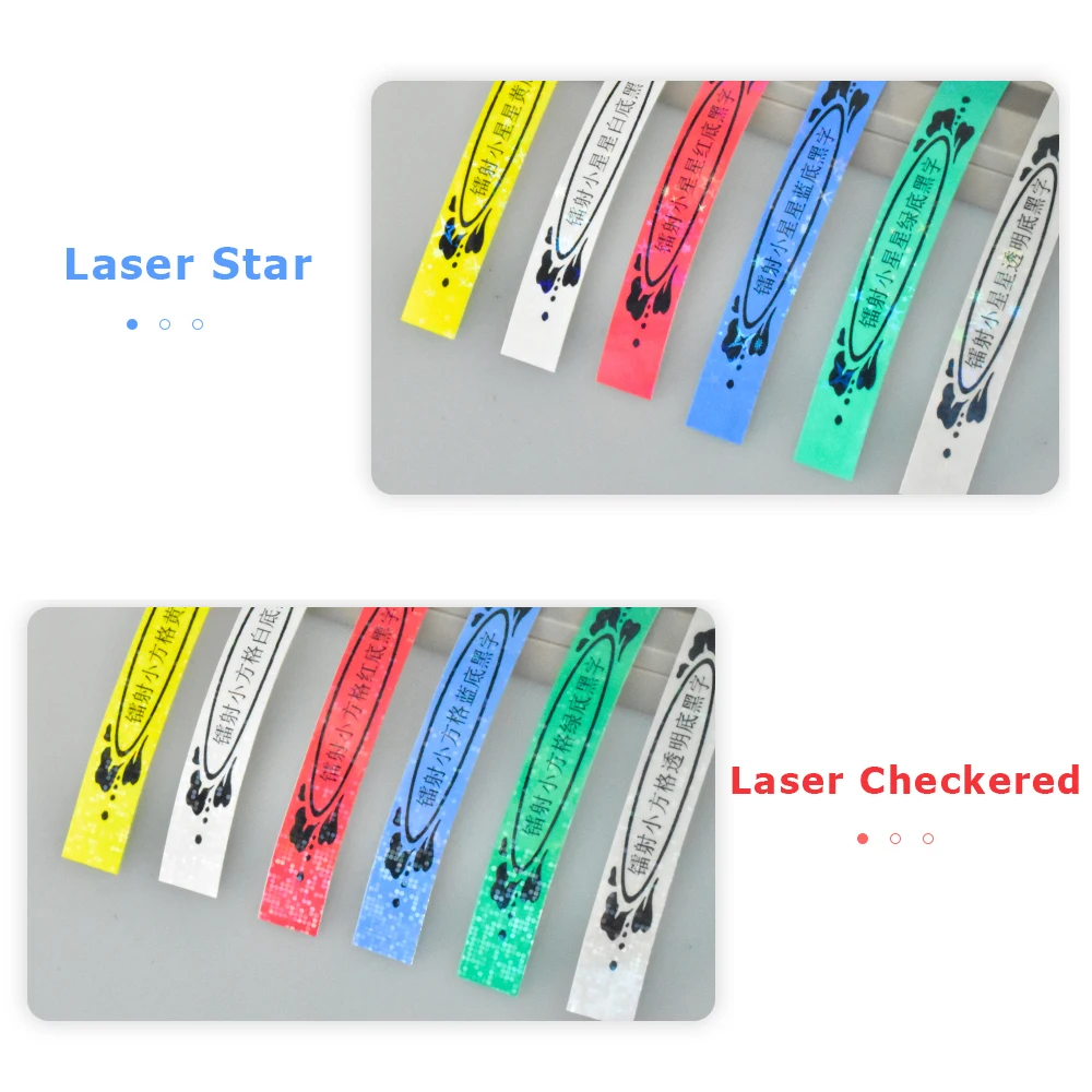 TZe-231L1 TZE-131L1 12/18/24mm Laser Kariert/Stern Label Band – Bild 3