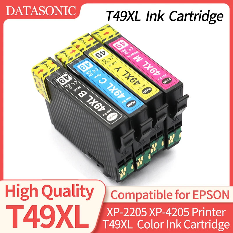 49XL Tintenpatrone T49XL T49 XL Kompatible Farbtintenpatrone passend für Epson XP-2205 XP-4205