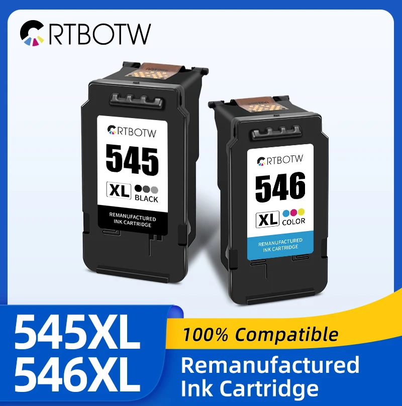 545XL 546 Tintenpatrone Ersatz passend für Canon 545 546XL MG2500 MG2550 MG2450 MG 2550 2450 Pixma Drucker XL