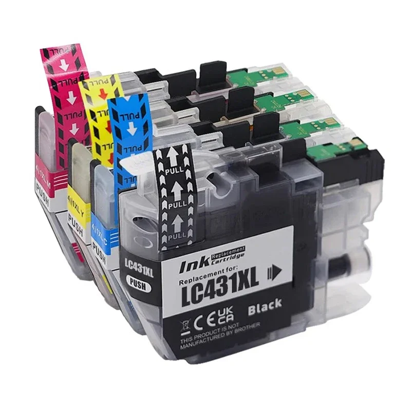 Lc431 LC-431 lc431xl kompatible tinten patrone passend für bruder DCP-J1050DW DCP-J1140DW MFC-J1010DW j1050