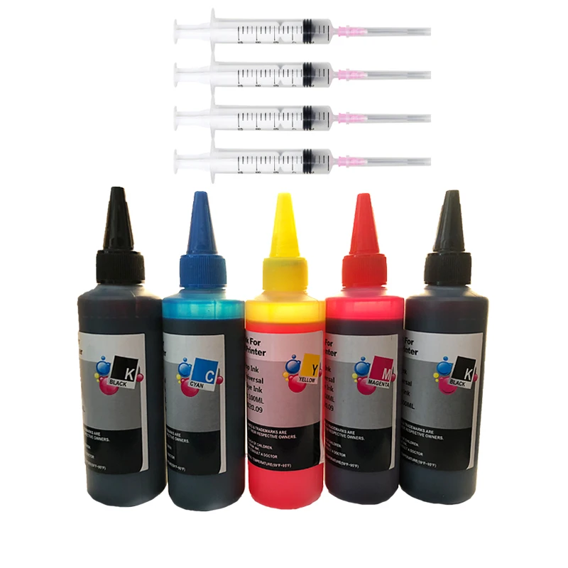 100ml Universal-Nachfülltinten-Kit passend für Epson für Canon für HP – Bild 3