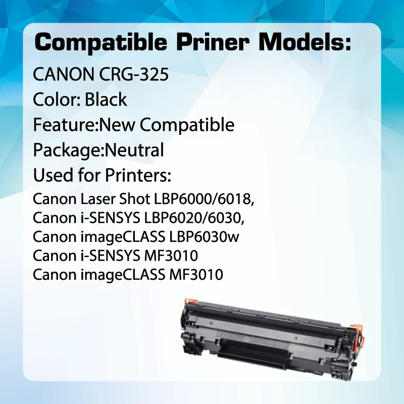 CRG-312 crg 312 CRG-325 crg 325 toner kartusche passend für canon – Bild 3