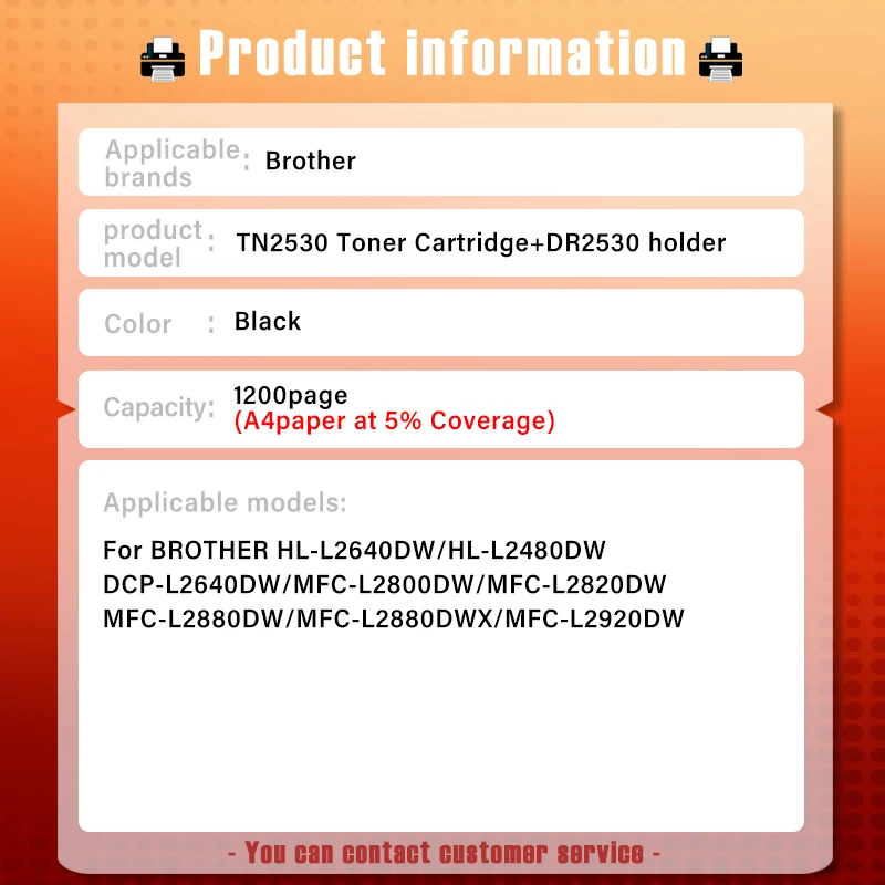 Tonerkartusche mit Chip TN2530 (drittanbieterische Marke) für Brother – Bild 5