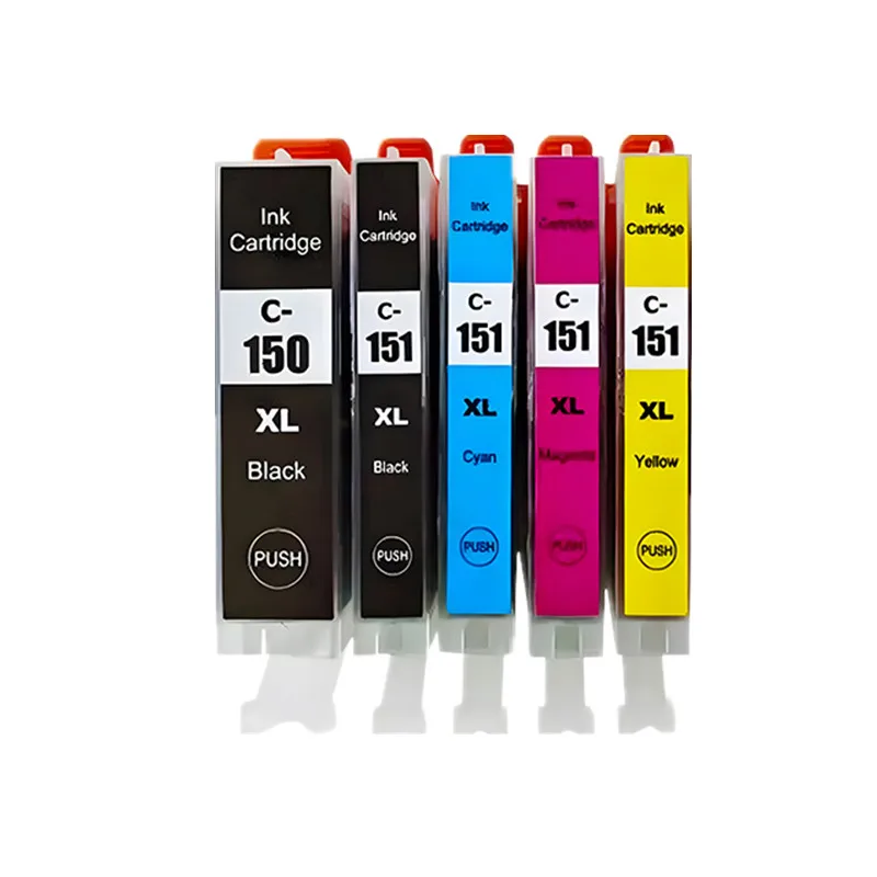 PGI150 CLI151 Kompatible Tintenpatronen PGI 150 CLI 151 passend für Canon PIXMA MG7510 IP7210 IP8710 MX721