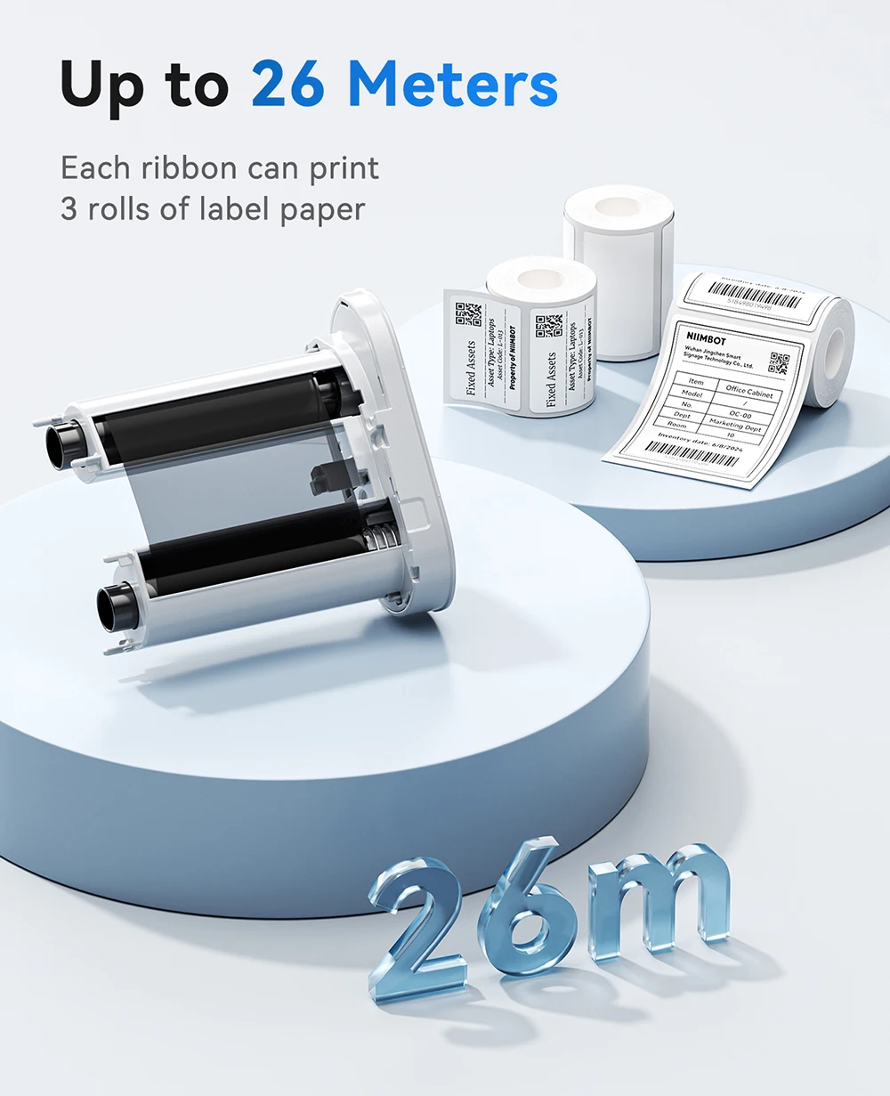 1 Rolle Farbband passend für Niimbot M3 – Bild 4